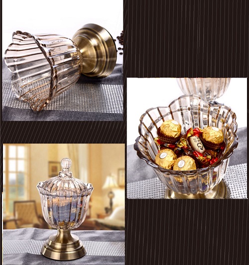 Four-Piece Decorative Glass Set – detail 4
