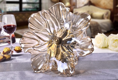 Petal Glass Fruit Tray – detail 3
